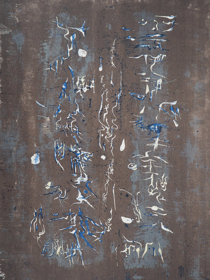 ZAO Wou Ki : L'écriture plastique - Lithographie originale