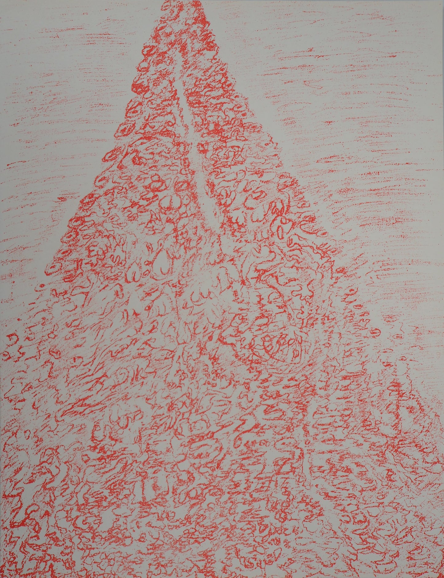 Henri MICHAUX : Composition - Lithographie originale