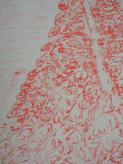 Henri MICHAUX : Composition - Lithographie originale