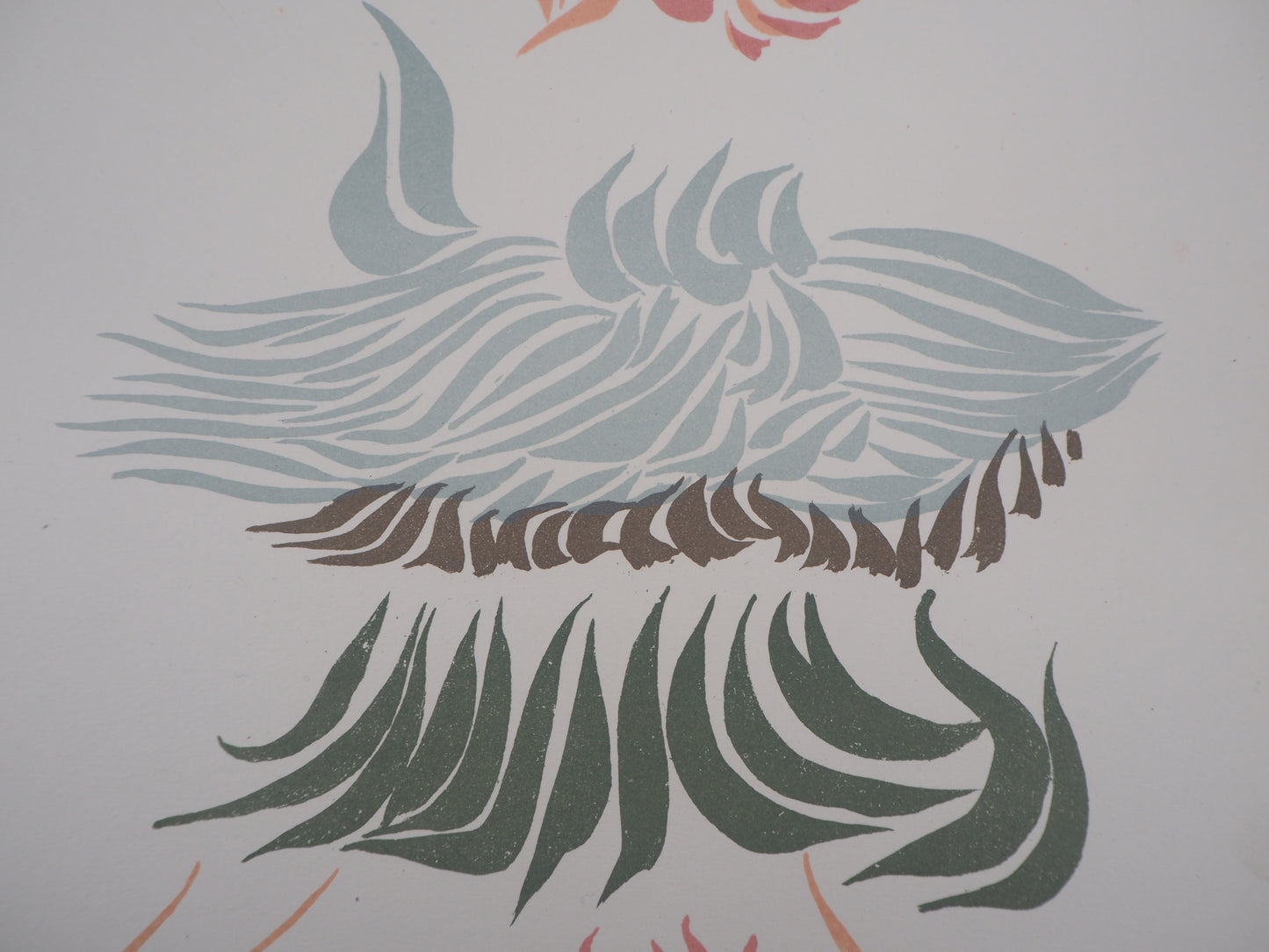 Jacques HEROLD : Composition florale - Lithographie originale