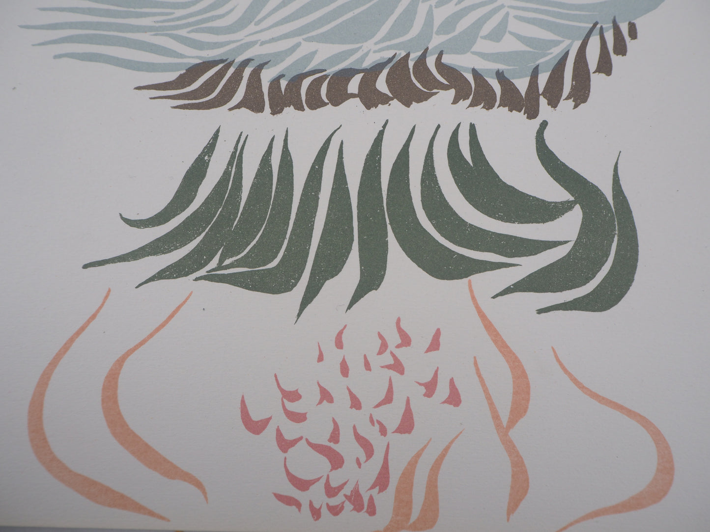 Jacques HEROLD : Composition florale - Lithographie originale