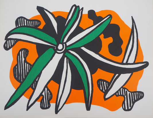 Fernand LEGER : La Fleur - Lithographie originale