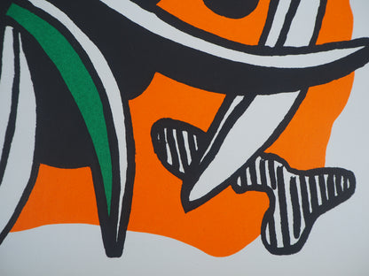 Fernand LEGER : La Fleur - Lithographie originale