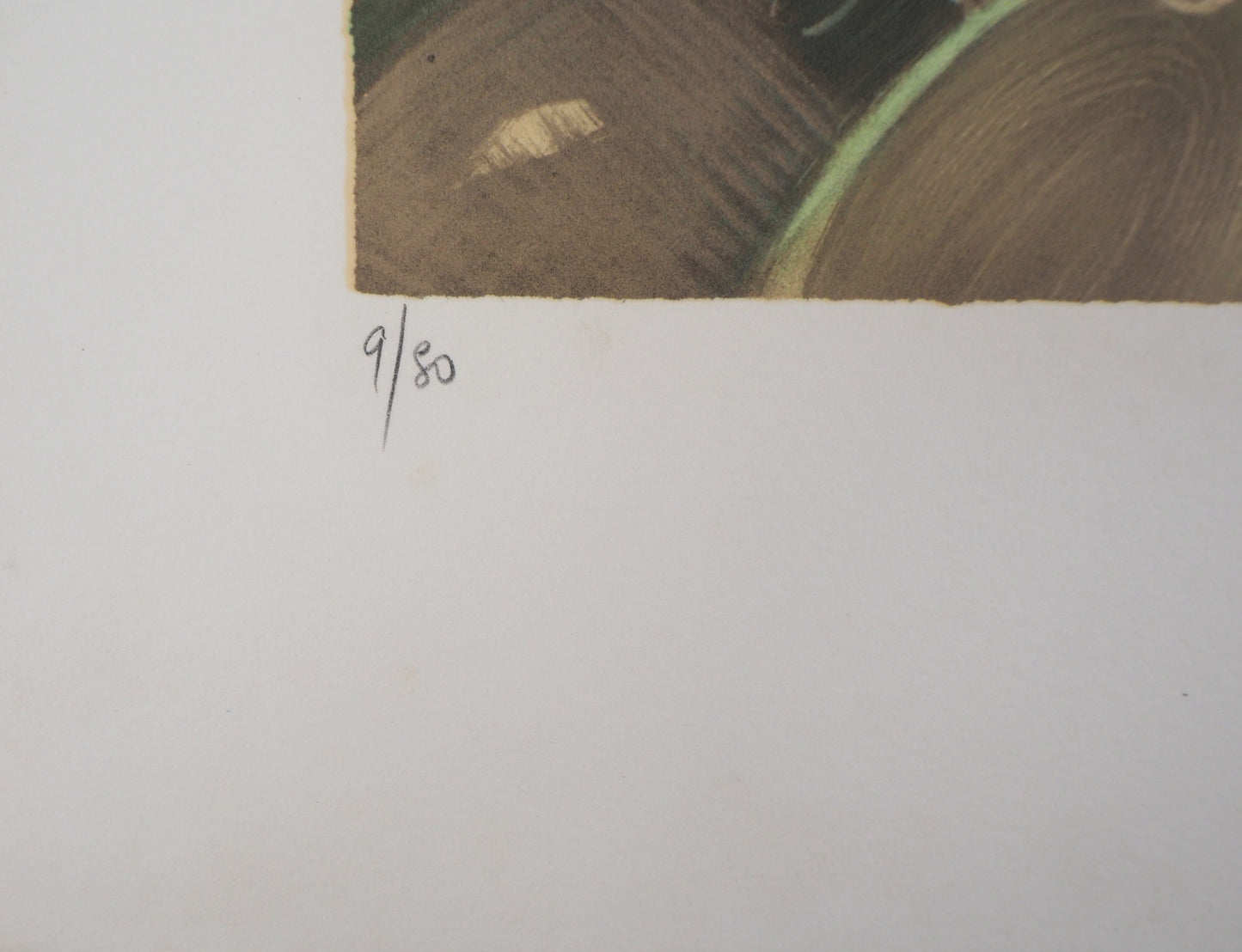 Daniel GELIS : Nu à la fenêtre - Lithographie originale signée