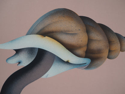 Jean Paul DONADINI : Le cygne et l'orchidée - Lithographie Originale Signée