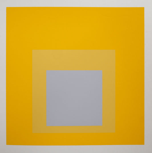 Josef ALBERS :  Homage to the square, Selected - Sérigraphie en couleurs