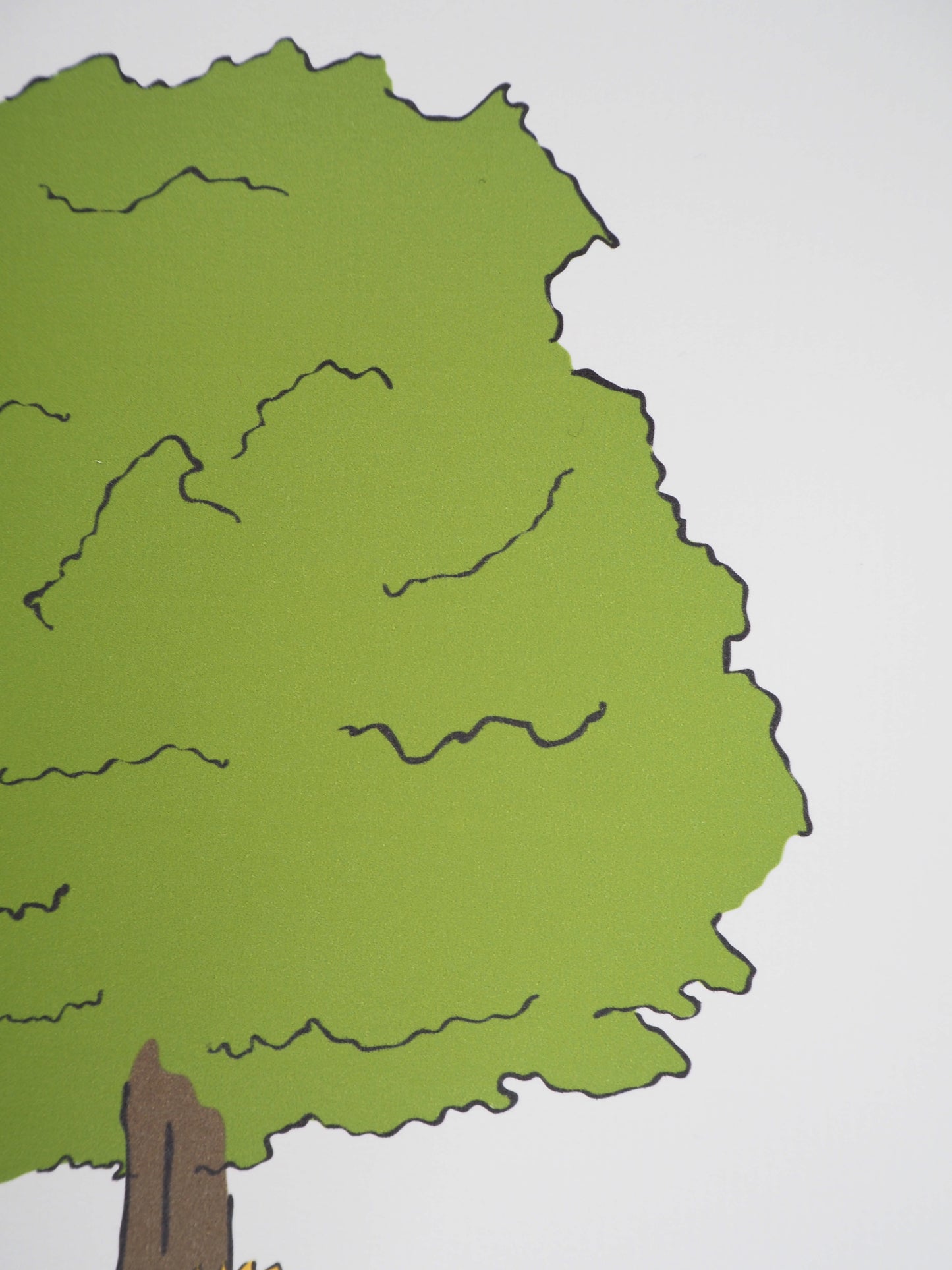 Antoine DE SAINT-EXUPERY: The Little Prince and his tree - Lithograph