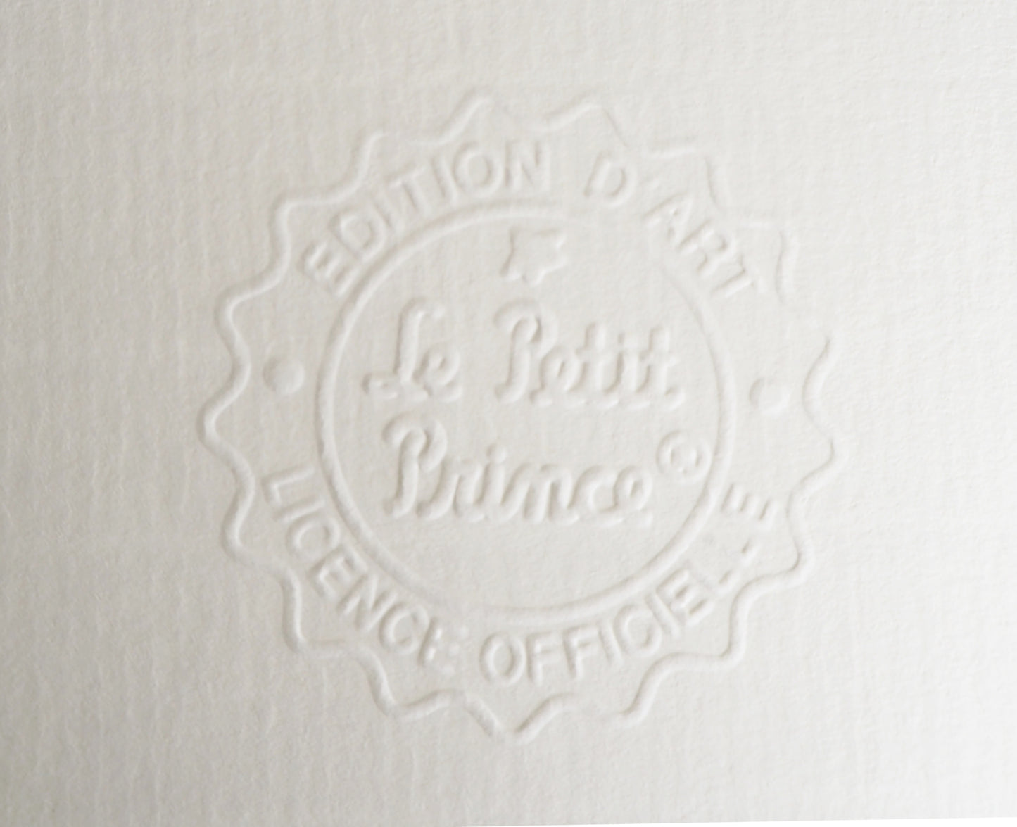 Antoine DE SAINT-EXUPERY : Le Petit Prince plante une fleur sur son astéroïde - Lithographie