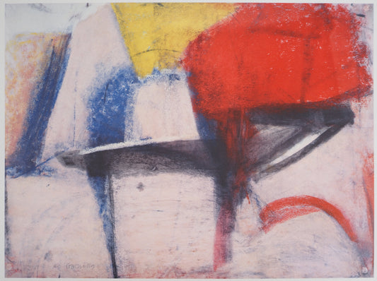 Willem DE KOONING : Paysage fauve - Lithographie signée