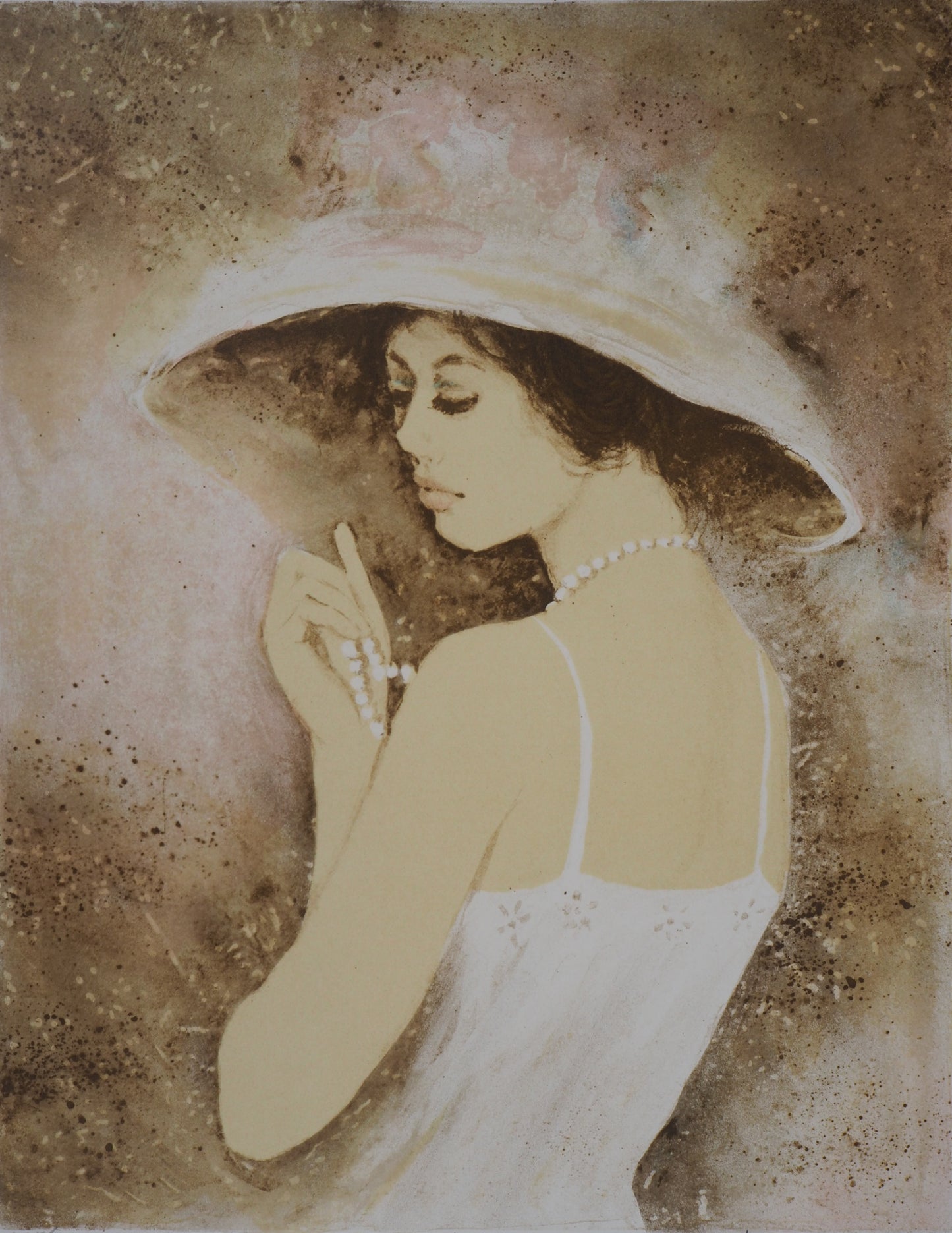 Bernard CHAROY : Maeva - Lithographie originale signée