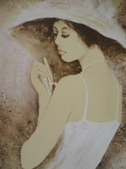 Bernard CHAROY : Maeva - Lithographie originale signée