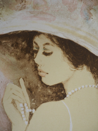 Bernard CHAROY : Maeva - Lithographie originale signée
