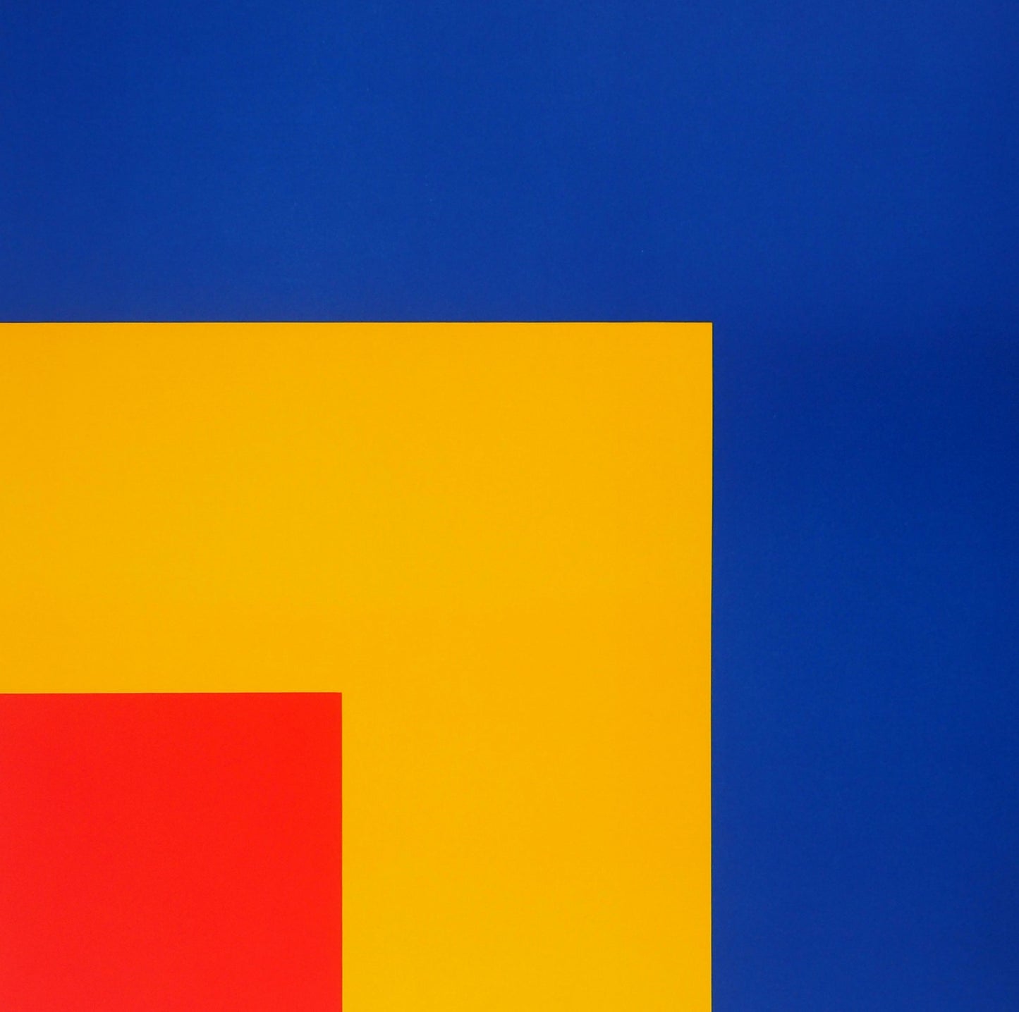 Ellsworth KELLY : Rouge, jaune et bleu - Lithographie en couleurs