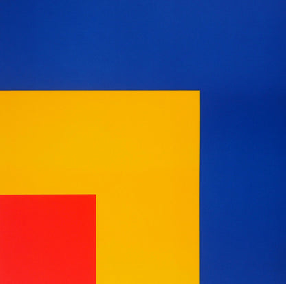 Ellsworth KELLY : Rouge, jaune et bleu - Lithographie en couleurs