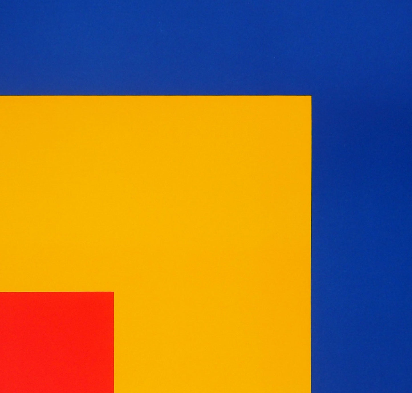 Ellsworth KELLY : Rouge, jaune et bleu - Lithographie en couleurs