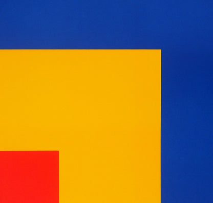 Ellsworth KELLY : Rouge, jaune et bleu - Lithographie en couleurs