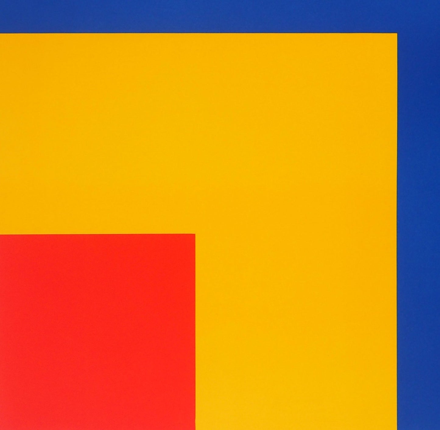 Ellsworth KELLY : Rouge, jaune et bleu - Lithographie en couleurs