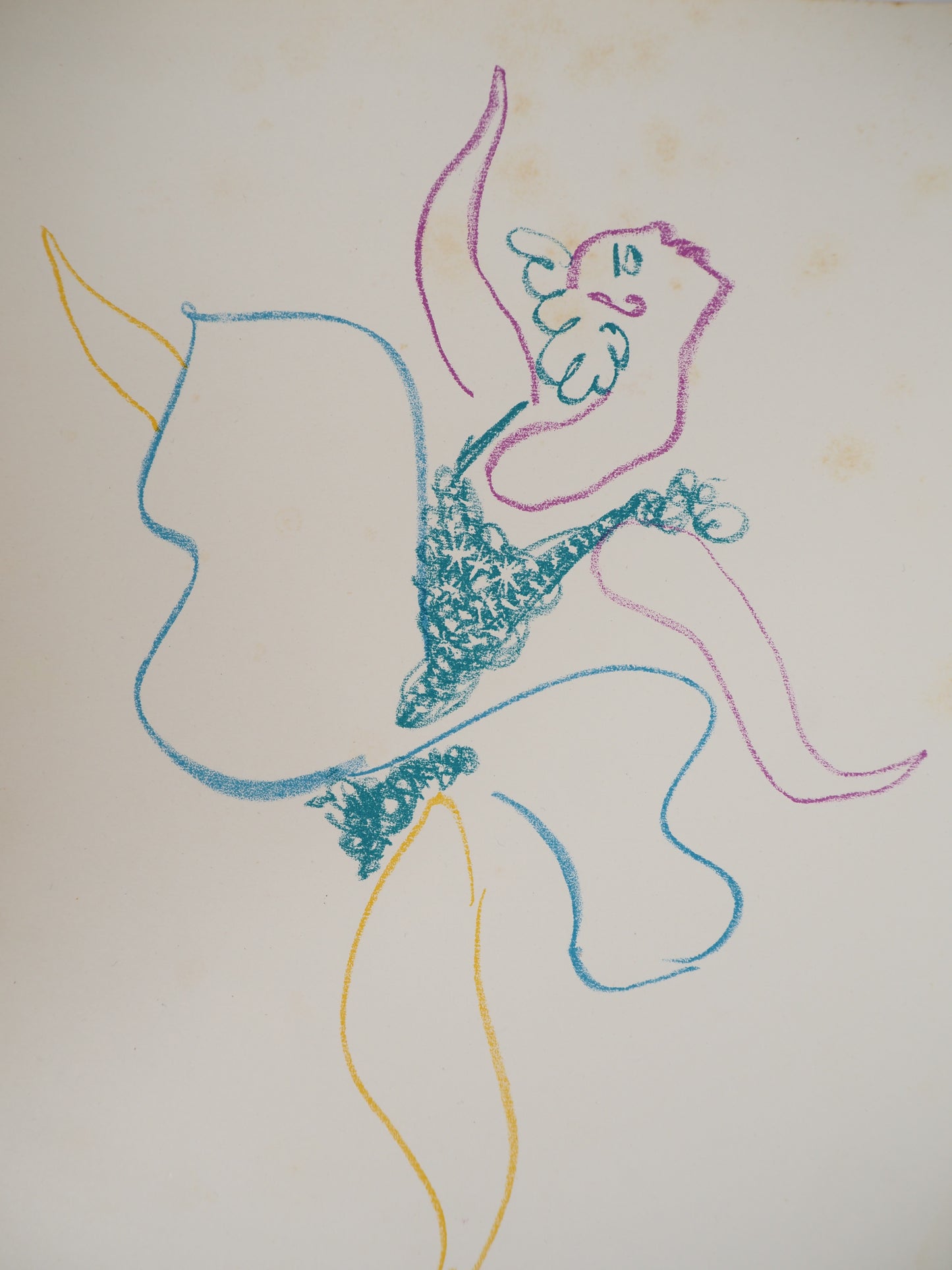 Pablo PICASSO : Le ballet - Lithographie signée