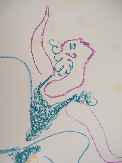 Pablo PICASSO : Le ballet - Lithographie signée