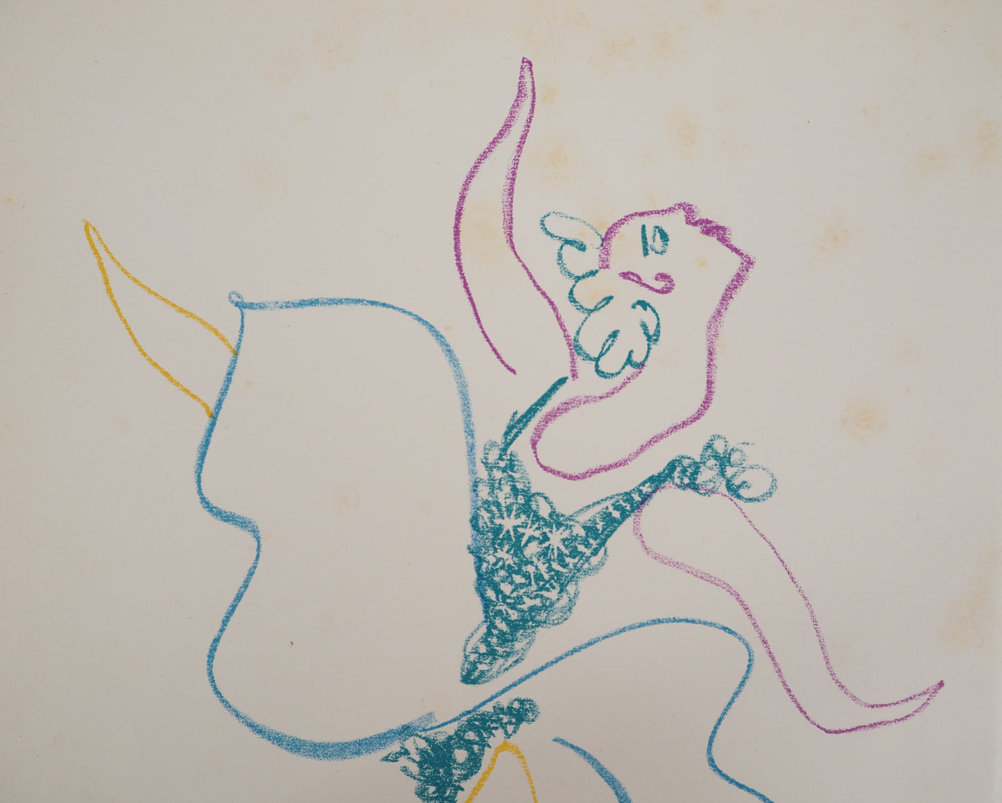 Pablo PICASSO : Le ballet - Lithographie signée