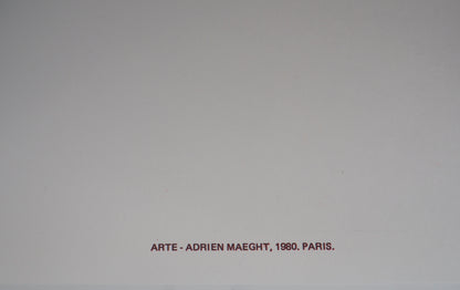 Pierre ALECHINSKY : Exposition 1982 - Lithographie signée