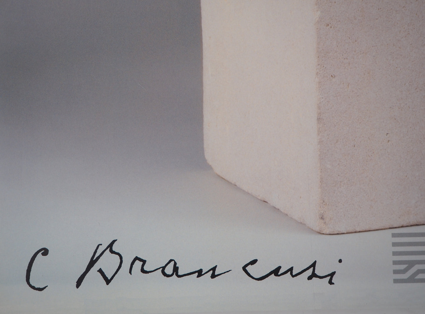 Constantin BRANCUSI : Muse endormie - Affiche originale