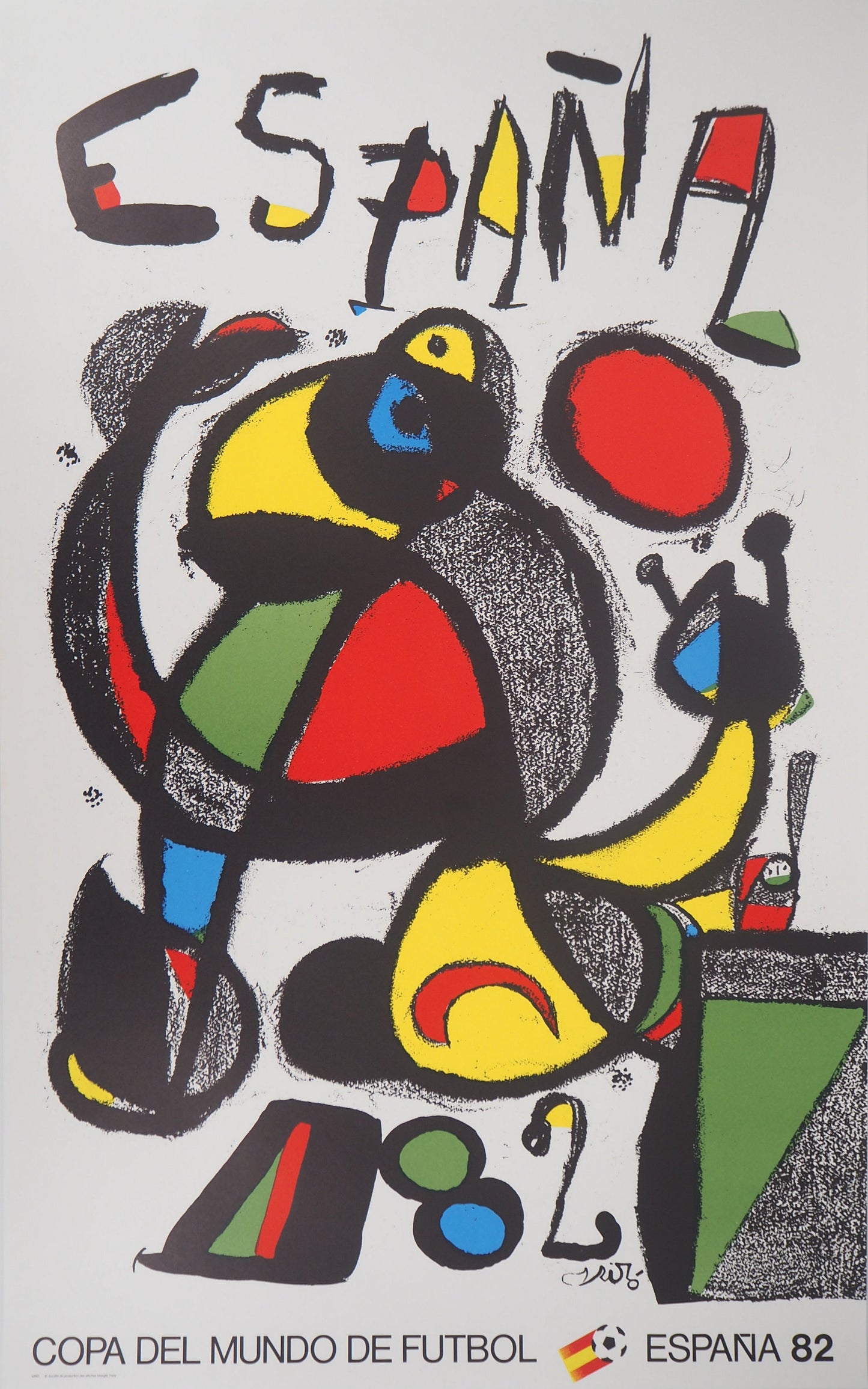 Joan MIRO : España - Affiche en lithographie originale signée