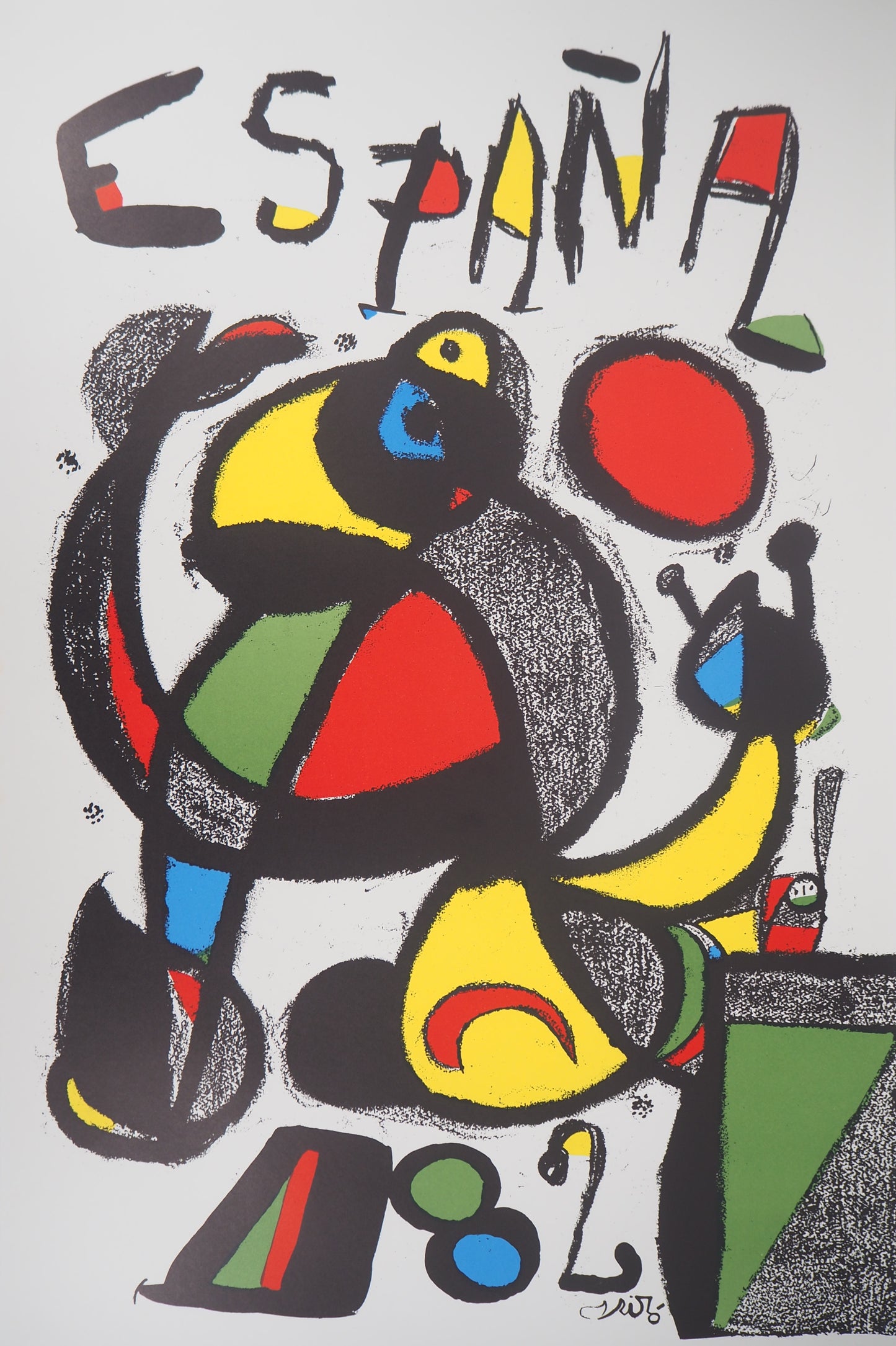Joan MIRO : España - Affiche en lithographie originale signée