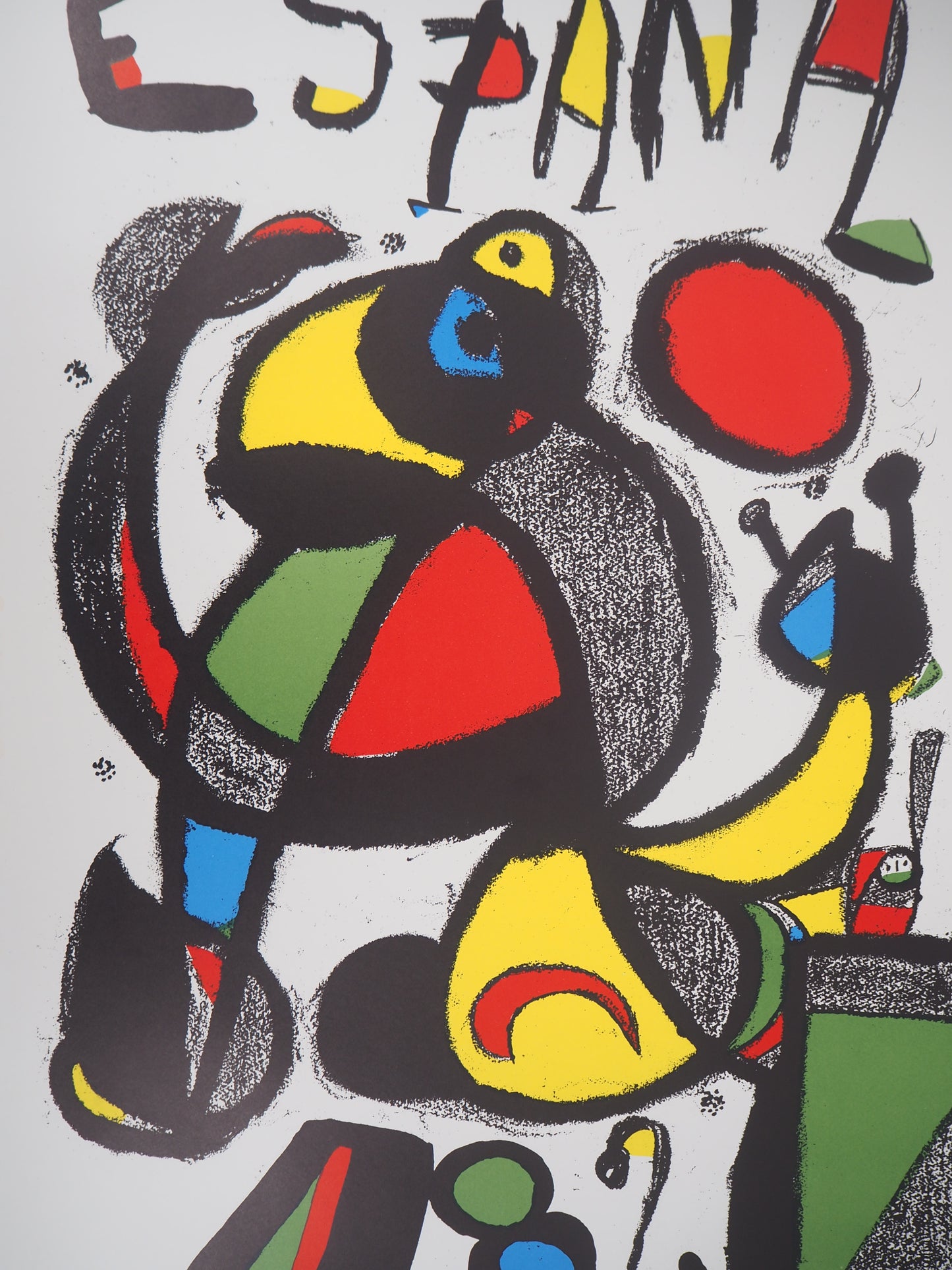 Joan MIRO : España - Affiche en lithographie originale signée