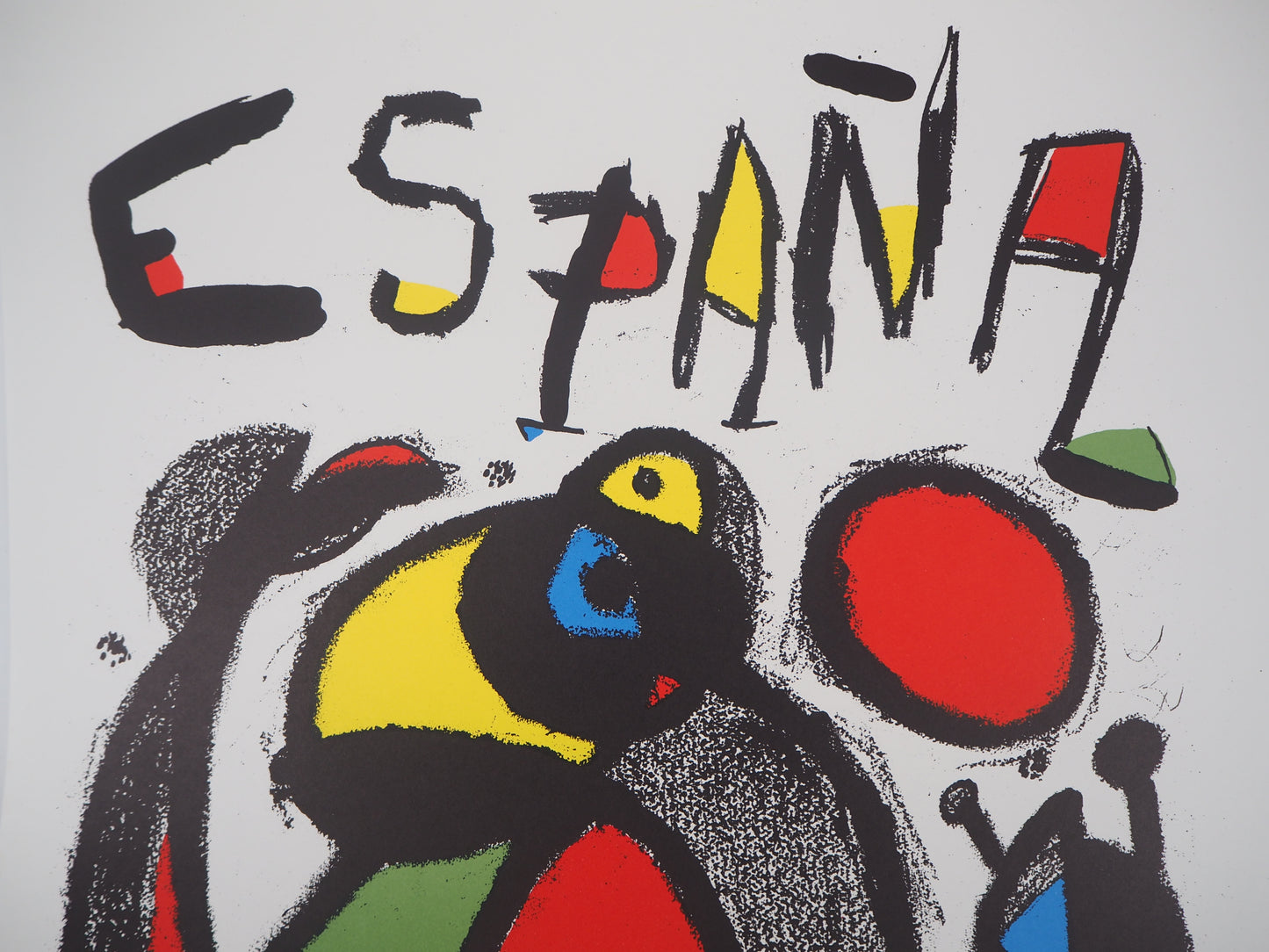Joan MIRO : España - Affiche en lithographie originale signée