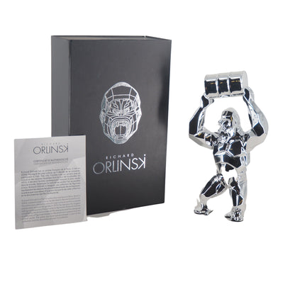 Richard ORLINSKI : Kong Oil Spirit (Silver edition) - Sculpture originale