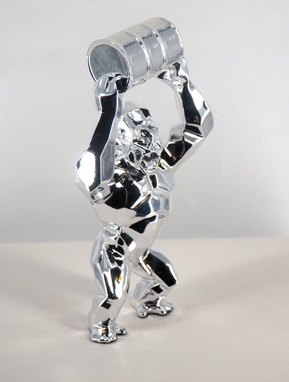 Richard ORLINSKI : Kong Oil Spirit (Silver edition) - Sculpture originale