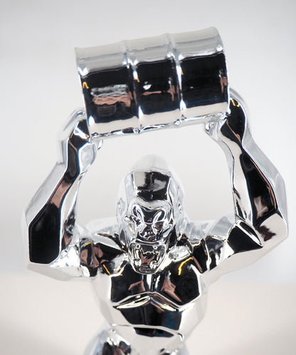 Richard ORLINSKI : Kong Oil Spirit (Silver edition) - Sculpture originale