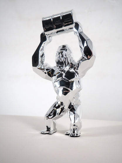 Richard ORLINSKI : Kong Oil Spirit (Silver edition) - Sculpture originale