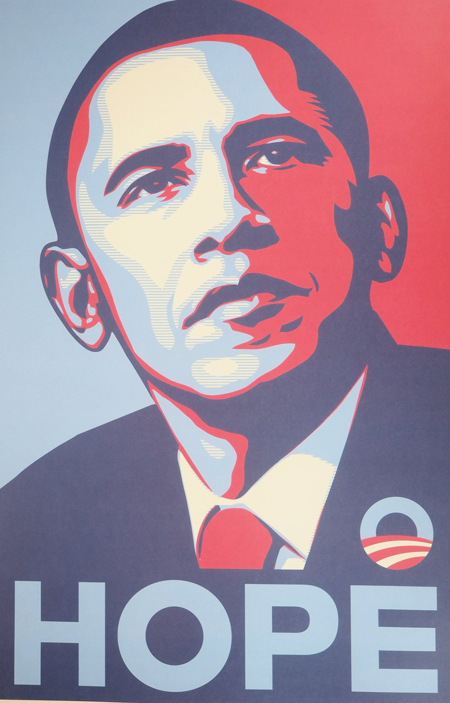 Shepard FAIREY (Obey) : HOPE (OBAMA) - Lithographie offset