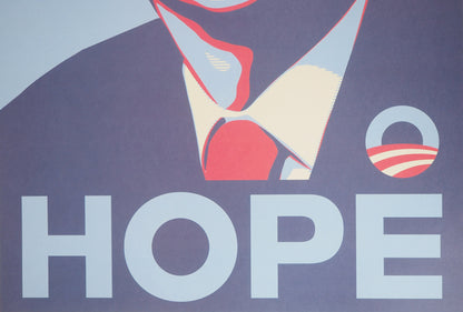 Shepard FAIREY (Obey) : HOPE (OBAMA) - Lithographie offset