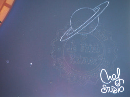 Antoine DE SAINT EXUPERY / Jordi NEF : L'horloge du Petit Prince - Lithographie