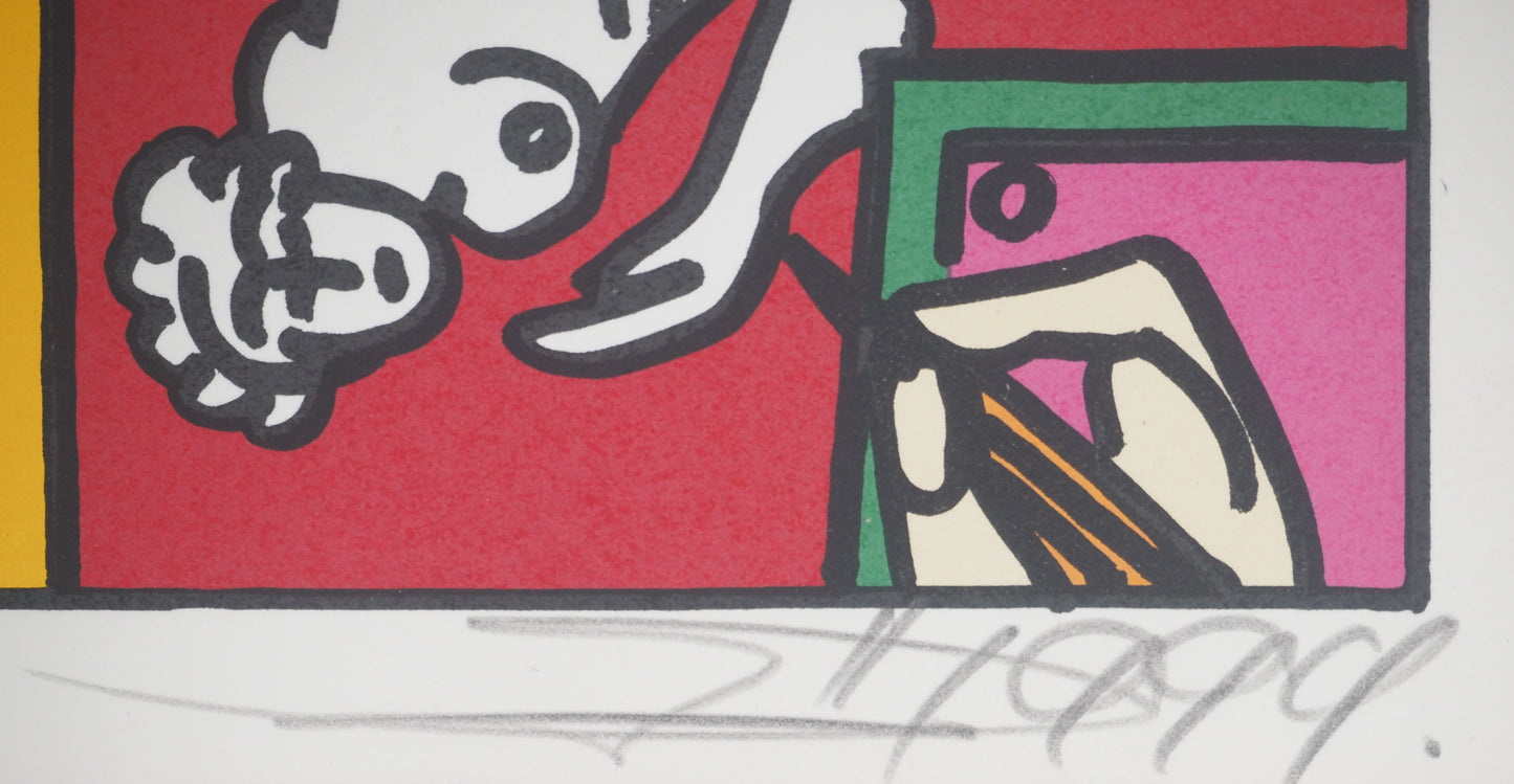ERRO : Hommage à Léger et Matisse - Sérigraphie originale signée