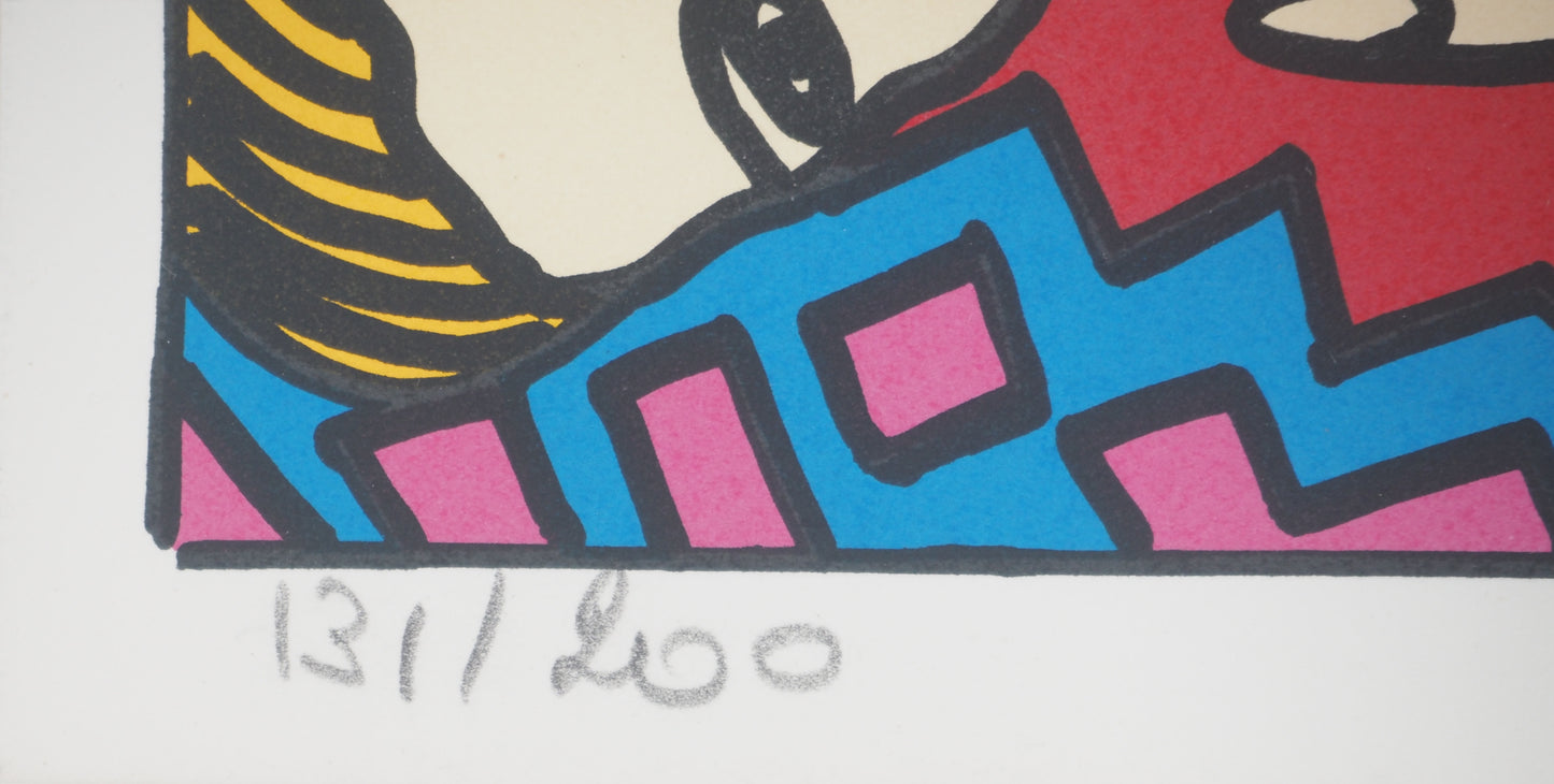 ERRO : Hommage à Léger et Matisse - Sérigraphie originale signée
