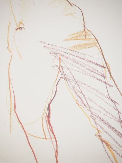 Oskar KOKOSCHKA : La prière - Lithographie signée