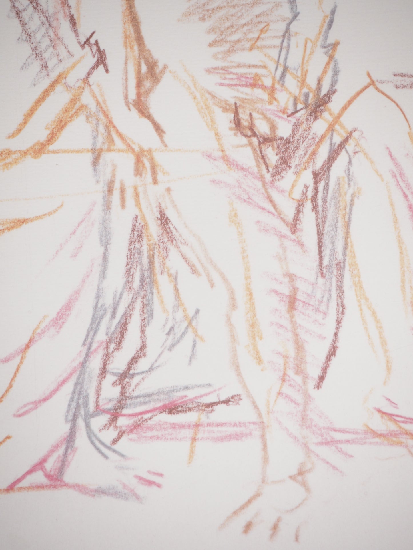 Oskar KOKOSCHKA : Couple fêtant l'anniversaire d'Edgar - Lithographie
