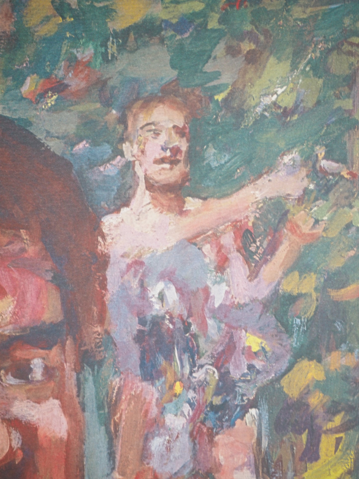 Oskar KOKOSCHKA : Portrait d'Olda Kokoschka - Lithographie