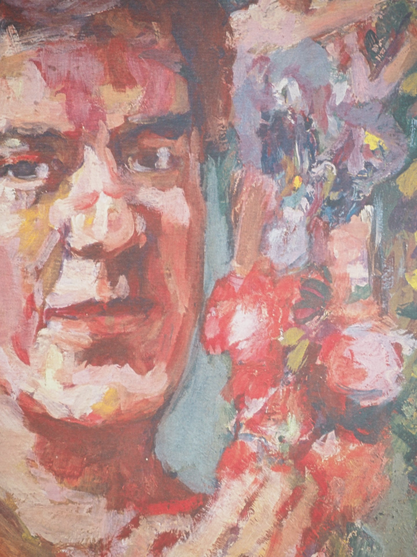 Oskar KOKOSCHKA : Portrait d'Olda Kokoschka - Lithographie