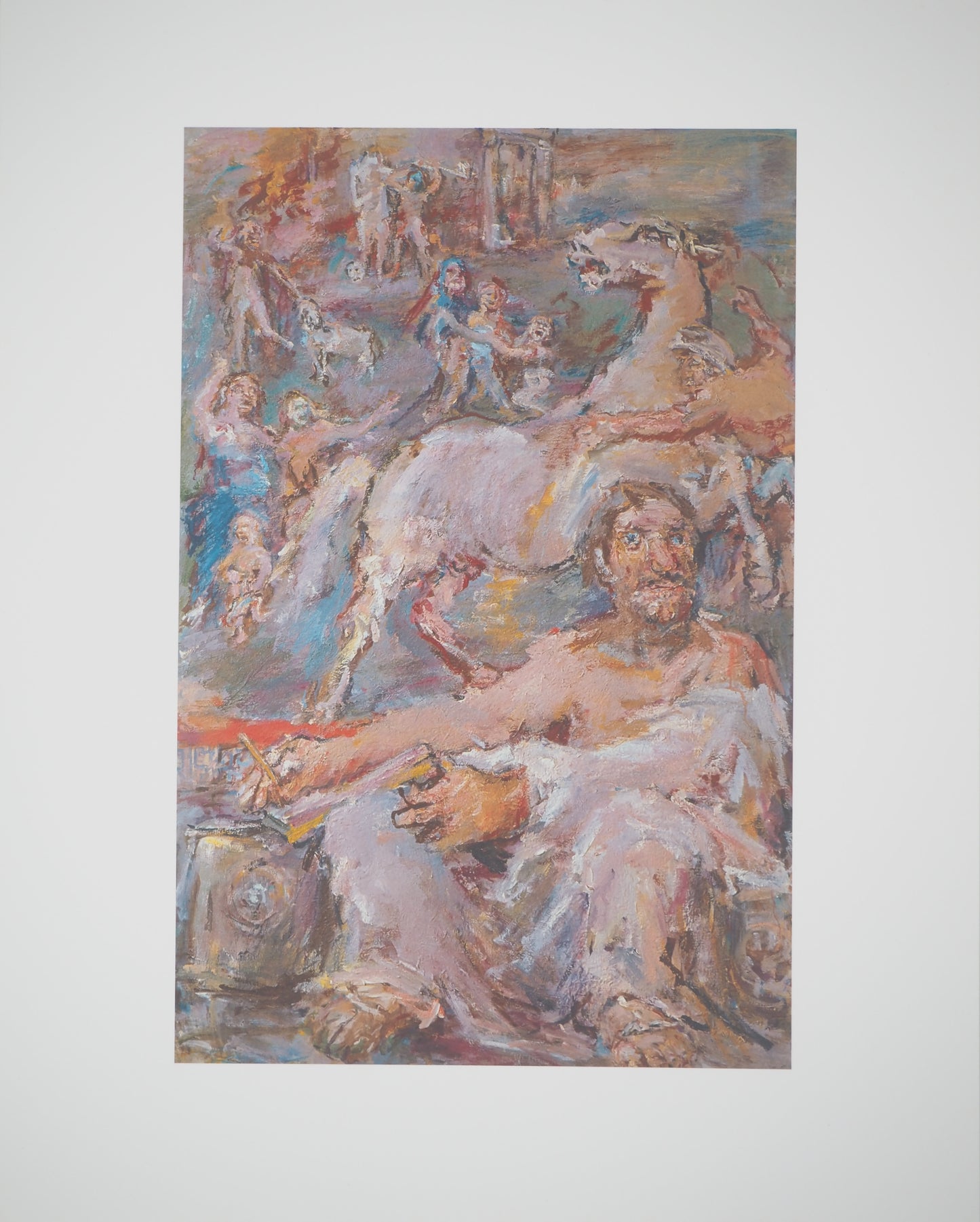 Oskar KOKOSCHKA : Hérodote - Lithographie