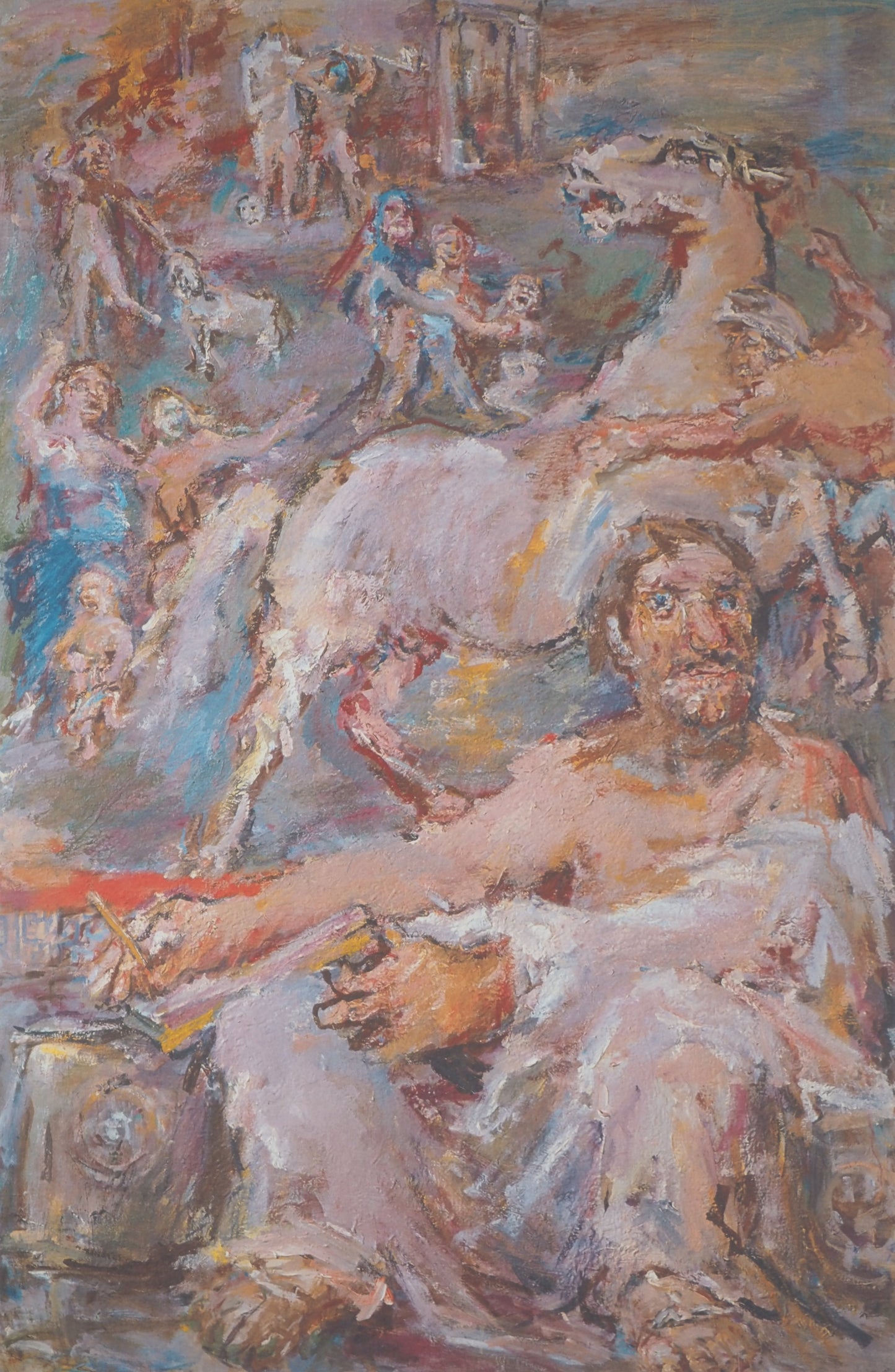 Oskar KOKOSCHKA : Hérodote - Lithographie