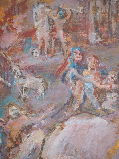 Oskar KOKOSCHKA : Hérodote - Lithographie