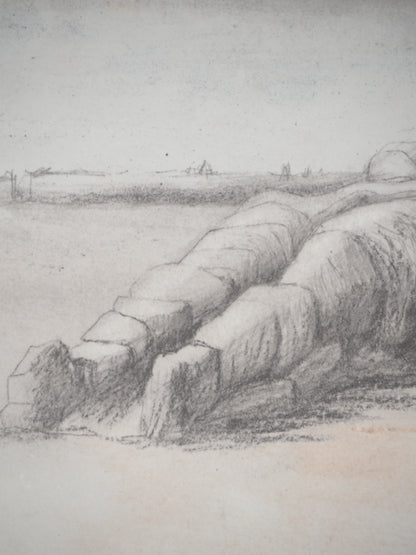 Henry MOORE : Le géant d'Agrigente - Lithographie signée