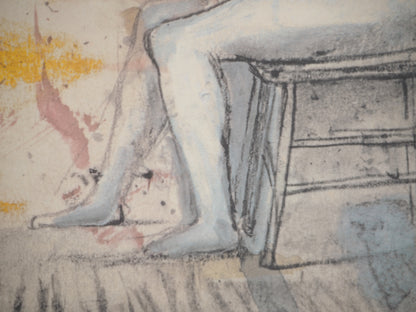 Henry MOORE : La Muse - Lithographie signée