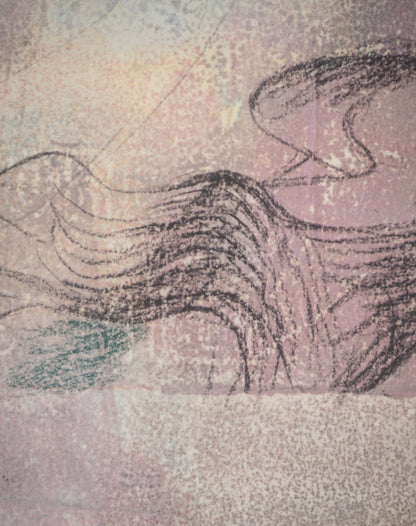 Henry MOORE : Figure couchée - Lithographie signée