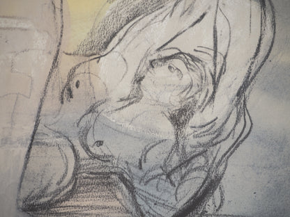 Henry MOORE : Nu allongé - Lithographie signée